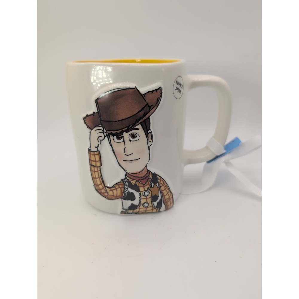 Rae Dunn Disney Pixar Toy Story Woody YOU'RE MY FAVORITE DEPUTY Mug NEW DESIGN